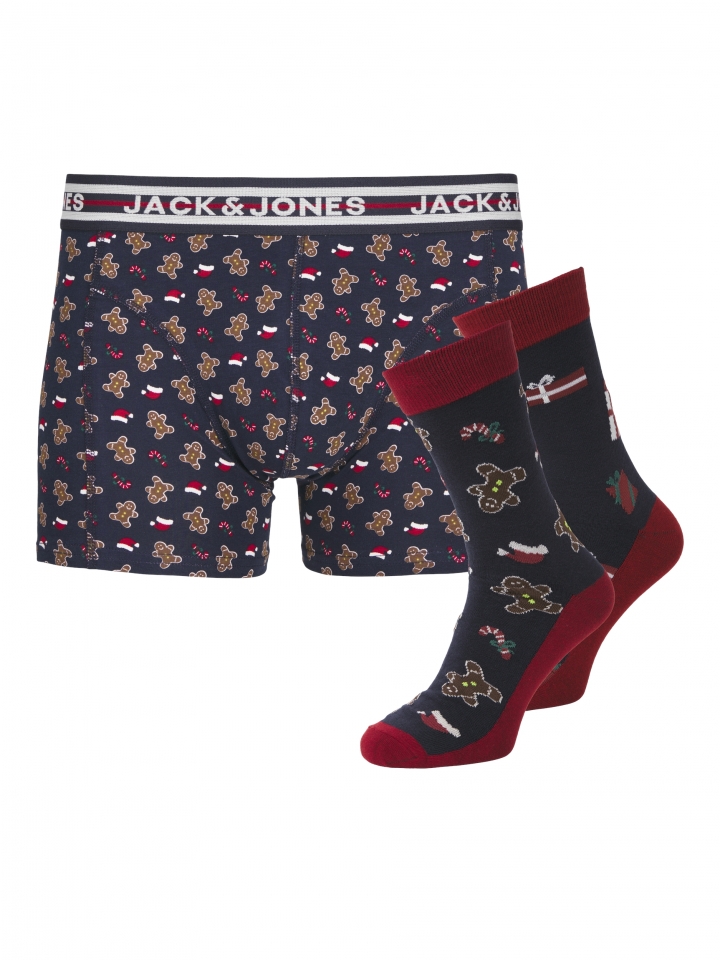 JACGINGERMAN GIFTBOX Navy Blazer/Jacquard 