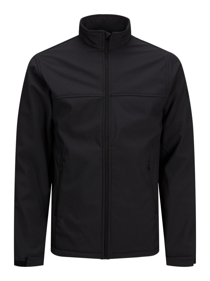 JJEMARVIN COLLAR SOFTSHELL NOOS Black 