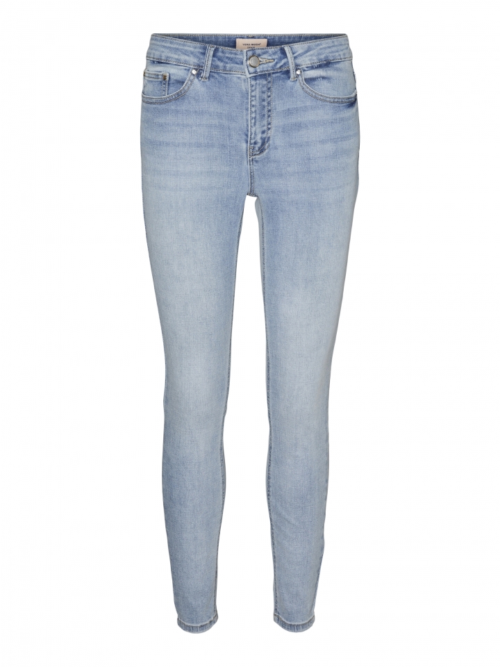 Vero Moda VMFLASH MR SKINNY JEANS LI3102 GA N Light Blue Denim